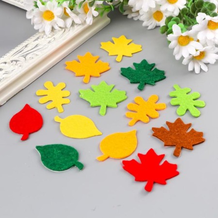 Fetter stickers "Leaves" (set 24 pcs) Assorted-1