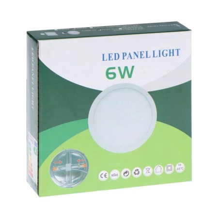 LED, built -in lamp, 6 W, 4000 K, 480 lm, 220 V, white color-5