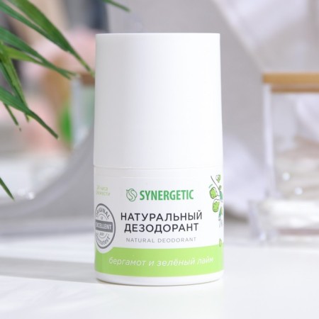 Deodorant natural Synergetic bergamot - green lime, 50 ml-1