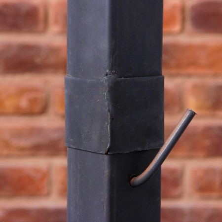 Oven for a cauldron 16 l d = 42 cm, with a chimney, with a door-5