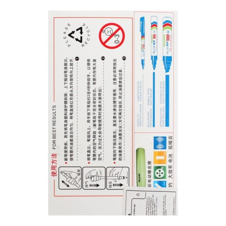 Marker-painting (varnish) Tip of bullet-shaped 4 mm, red (price per pcs)-7