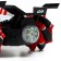 The radio -controlled "formula" machine works on the battery, the effect of smoke, light, white color