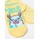 Anti-slip children's socks with Conte Kids Tip-Top, size 10, light yellow color