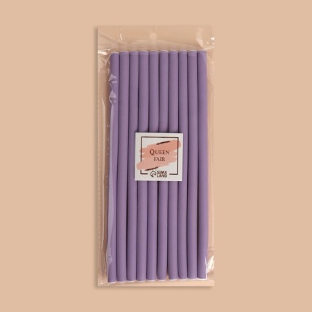 Bigudi "Boomerang", D = 1 cm, 24 cm, 10 pcs, color mix-6