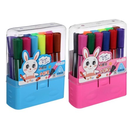 Fleeters 12 Jambo flowers, thickened, in a plastic pencil case, ventilated cap, mix