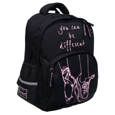 School backpack Bruno VisConti, 40 x 30 x 19 cm, ergonomic back, BE Different-1