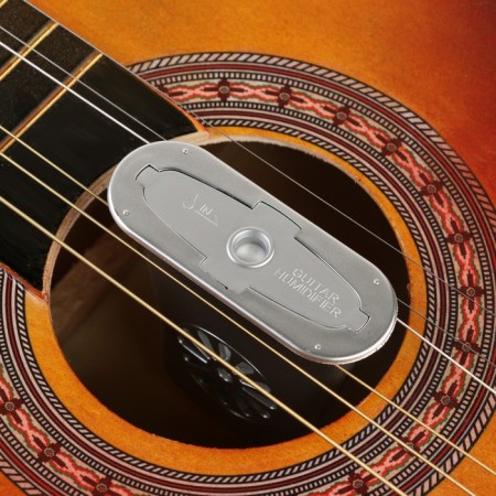 Moistar guitar Music Life, silver-2