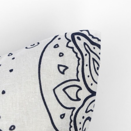 Pillowcase saving and I "Patterns of the East" Blue color, 50x70 cm 100% cotton, calico, 120 g/m2-1