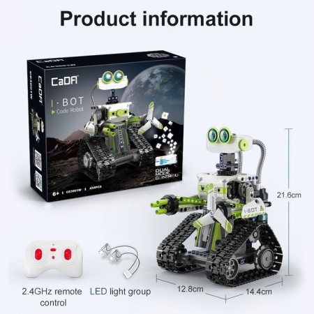 Radio -controlled designer "Robot", 434 parts-10