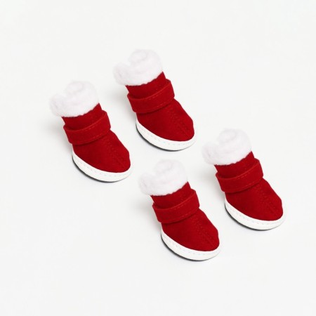Kristmes boots, set 4 pcs, 2 size, red-8