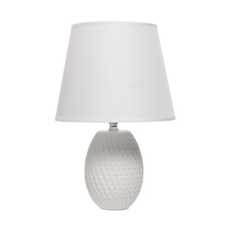 Hell lamp "Jacqueline" E14 40W white 20x20x32cm-5