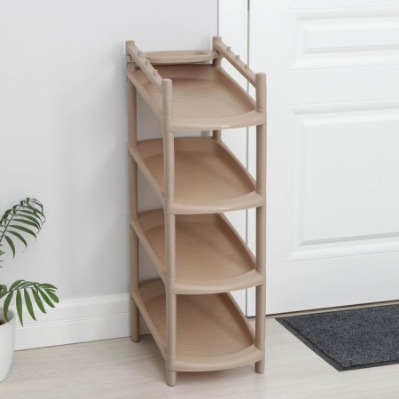 Black shoe launches, 4 tiers, 41.5 × 25.5 × 81 cm, color mix-6