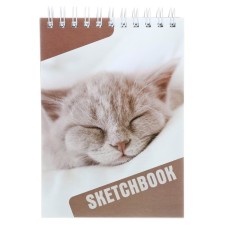 A6 sketchbook, 60 sheets on the crest on the short side of 