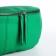 Bag Cross-Bodi with a zipper, green color
