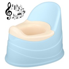 Children's musical pot, removable bowl, blue color