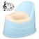 Children's musical pot, removable bowl, blue color