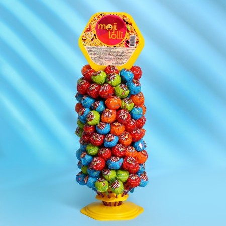 Lollipop on a stick with chewing gum, 16 g