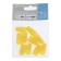 The clamp connecting DüWI SIZ-4, 10 mm2, isolating, yellow, 10 pcs.