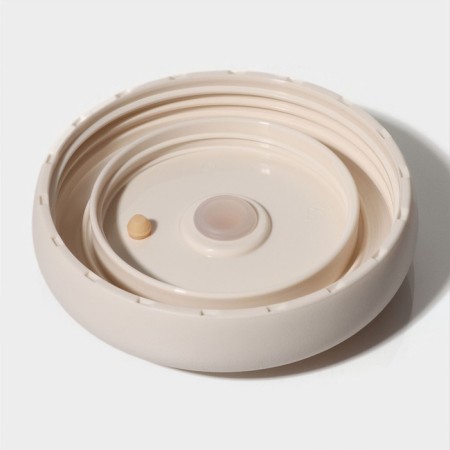 Glass glass with a lid and tube "Bjorn", 450 ml-5
