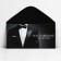 Money envelope "Real man", suit, 16.5 x 8 cm