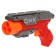 Blaster "Rotor", shoots with soft bullets, complete with a target, the color of a mix