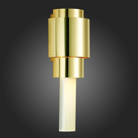 Sconces st. SL1630.201.02. Cesena. 2x3 watts, G9, 15x37 cm, golden color-2