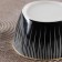 Ceramic “Flying” ceramic bowl, 400 ml, d = 11.5 cm, black color