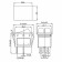 Klavima switch 250V 15A (6C) On -OFF Blue with double backlight (RWB-511, SC-797) Rexant