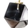 Bayerlux lamp "Christie" G9 Black 20x20x22-122 cm