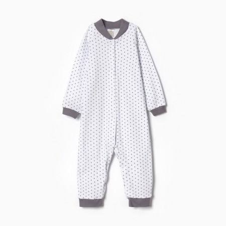 Combiason children with open legs, color gray peas, height 68