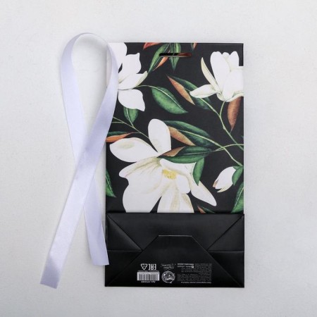 Gift package with tape, packaging, "Present", 13 x 23 x 7 cm-2