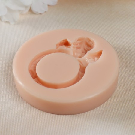 Molds Silicon "enlarged frame" 6.2x4.2x1.5 cm-2