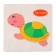 Children's wooden frames-lodges “Animals, insects” 15 × 15 × 0.5 cm, mix