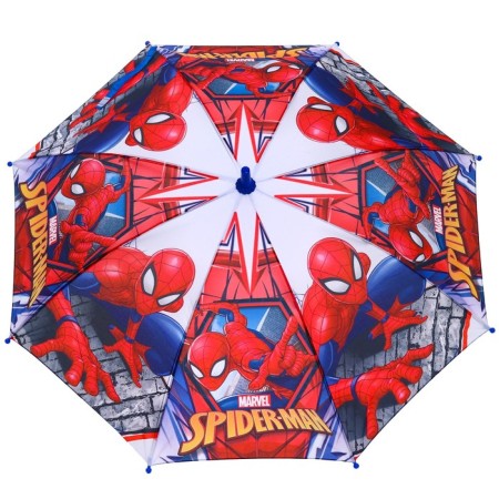 Children's umbrella. Spider man, red, 8 spokes d = 86 cm-3