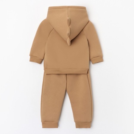 Costume: sweatshirt and pants crumb I Dino, height 80-86, brown-6
