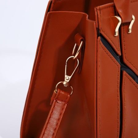 Bag Female Tout with Lightning, Red color-4