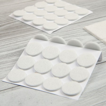 Furniture tundra, D = 19 mm, round, white, 32 pcs.-6