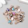 Decor for creativity Plastic for metal "Key bright middle" mix set 10 pcs 2.3x0.9 cm 781244