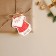 Schildik decorative for the gift "Grandfather Frost", 6.5 x 9.1 cm, New Year