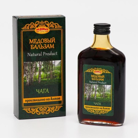 Honey balm "chaga" Altai, 250 ml