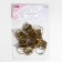 A ring for a cornice, with a clamp, d = 30/33 mm, 20 pcs, bronze color