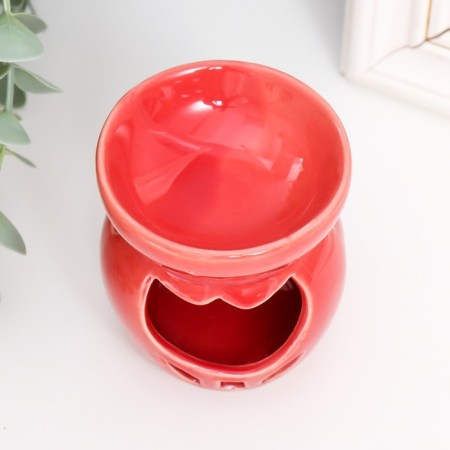 Aroma lamp ceramics "Tulip" mix 7.7x6.7x6.7 cm-3