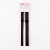 Textile straps, 1.5 cm, 45 cm, steam, black color