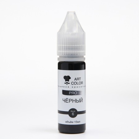 Gel dye Art Color, Black, 15 ml-5