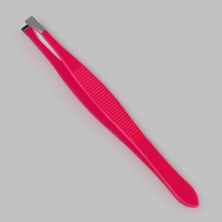 Direct tweezers, narrow, 9 cm, mix color-2