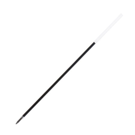Balloon rod 1 mm, on an oil basis, transparent, 140 mm body, black ink black-1