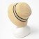 Women's hat, beige color, size 56