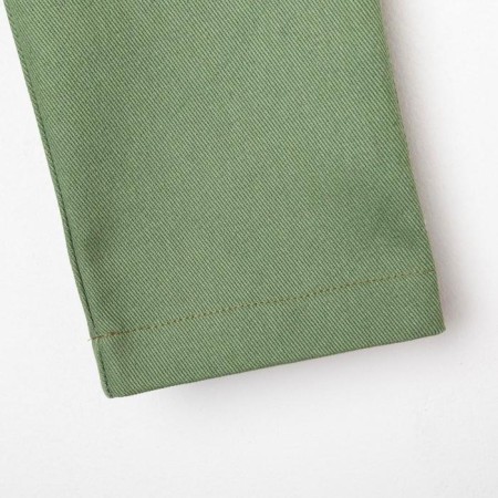 Pants for the boy Minaku: Casual Collection Kids, olive color, height 104-6