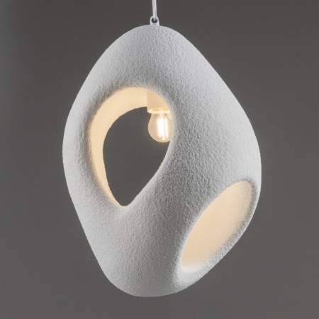Suspended lamp Freya Fr5428PL-01W2 Mound, 300x300x420 mm, E27, 1x40W, white color-1