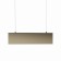 Line Linear Mantra Hanok, LED, 2850LM, 3000K, 1200.5x47.3x100 mm, golden color